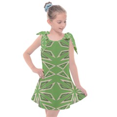 Abstract Pattern Geometric Backgrounds   Kids  Tie Up Tunic Dress by Eskimos