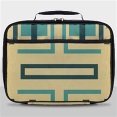 Abstract Pattern Geometric Backgrounds   Full Print Lunch Bag by Eskimos