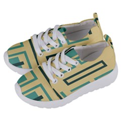 Abstract Pattern Geometric Backgrounds   Kids  Lightweight Sports Shoes by Eskimos