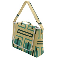 Abstract Pattern Geometric Backgrounds   Box Up Messenger Bag by Eskimos