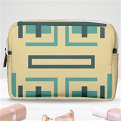 Abstract Pattern Geometric Backgrounds   Make Up Pouch (medium) by Eskimos