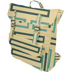 Abstract Pattern Geometric Backgrounds   Buckle Up Backpack by Eskimos