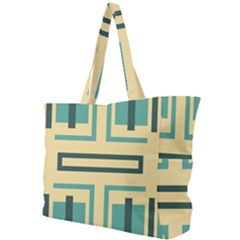 Abstract Pattern Geometric Backgrounds   Simple Shoulder Bag by Eskimos