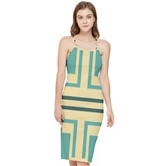 Abstract Pattern Geometric Backgrounds   Bodycon Cross Back Summer Dress by Eskimos