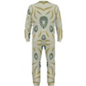 Floral folk damask pattern Fantasy flowers  OnePiece Jumpsuit (Men) View2