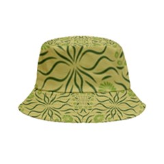 Floral Folk Damask Pattern Fantasy Flowers  Inside Out Bucket Hat by Eskimos