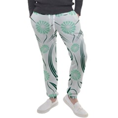 Folk Flowers Print Floral Pattern Ethnic Art Men s Jogger Sweatpants by Eskimos