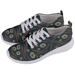 Folk Flowers Print Floral Pattern Ethnic Art Men s Lightweight Sports Shoes by Eskimos