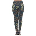 Folk flowers print Floral pattern Ethnic art Lightweight Velour Leggings View2