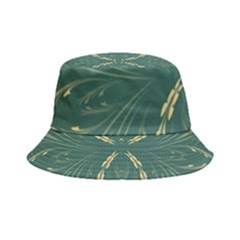 Floral Folk Damask Pattern Fantasy Flowers  Inside Out Bucket Hat by Eskimos