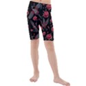 Cranes n Roses Kids  Mid Length Swim Shorts View1