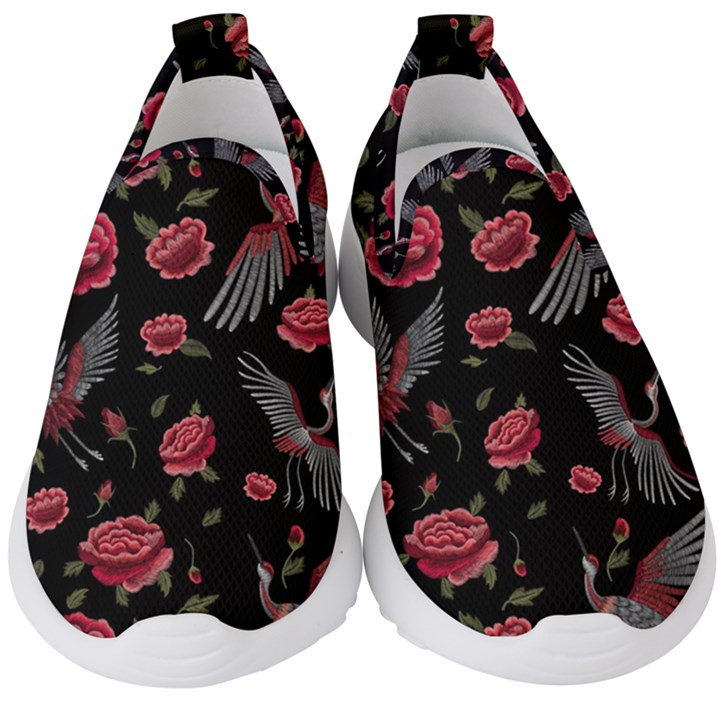 Cranes n Roses Kids  Slip On Sneakers