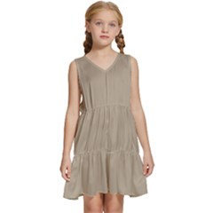 Humus Kids  Sleeveless Tiered Mini Dress