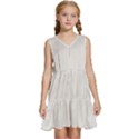 White Alyssum Kids  Sleeveless Tiered Mini Dress View1