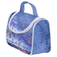 Gouttes D eau Galaxy Satchel Handbag by kcreatif