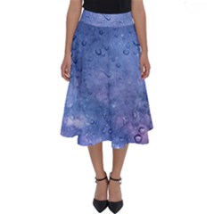 Gouttes D eau Galaxy Perfect Length Midi Skirt by kcreatif