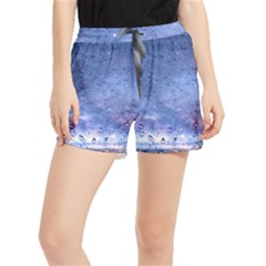 Gouttes D eau Galaxy Women s Runner Shorts by kcreatif