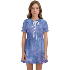 Gouttes D eau Galaxy Kids  Sweet Collar Dress