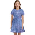 Gouttes d eau Galaxy Kids  Bow Tie Puff Sleeve Dress View1