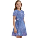 Gouttes d eau Galaxy Kids  Bow Tie Puff Sleeve Dress View2