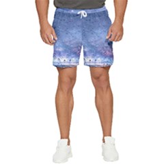 Gouttes D eau Galaxy Men s Runner Shorts by kcreatif