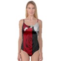 Roses Rouge Fleurs Camisole Leotard  View1