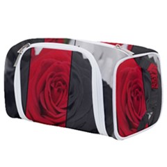 Roses Rouge Fleurs Toiletries Pouch by kcreatif