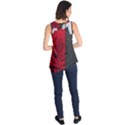 Roses Rouge Fleurs Sleeveless Tunic View2