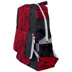 Roses Rouge Fleurs Travelers  Backpack by kcreatif