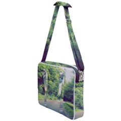 Photo Vue Sur Forêt  Cross Body Office Bag by kcreatif