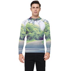 Photo Vue Sur Forêt  Men s Long Sleeve Rash Guard by kcreatif