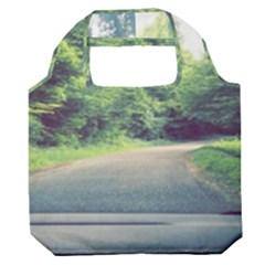 Photo Vue Sur Forêt  Premium Foldable Grocery Recycle Bag by kcreatif