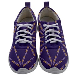 Abstract Pattern Geometric Backgrounds   Mens Athletic Shoes by Eskimos