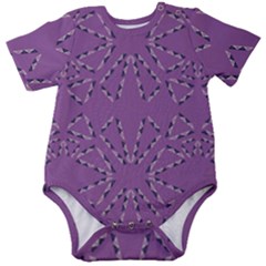 Abstract Pattern Geometric Backgrounds   Baby Short Sleeve Onesie Bodysuit by Eskimos