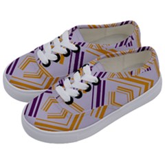 Abstract Geometric Design    Kids  Classic Low Top Sneakers by Eskimos