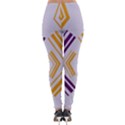 Abstract geometric design    Lightweight Velour Leggings View2