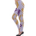 Abstract geometric design    Lightweight Velour Leggings View3