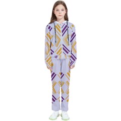 Abstract Geometric Design    Kids  Tracksuit