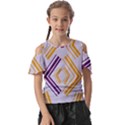 Abstract geometric design    Kids  Butterfly Cutout Tee View1