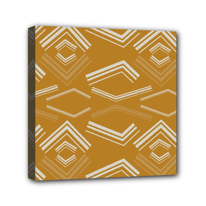 Abstract geometric design    Mini Canvas 6  x 6  (Stretched)