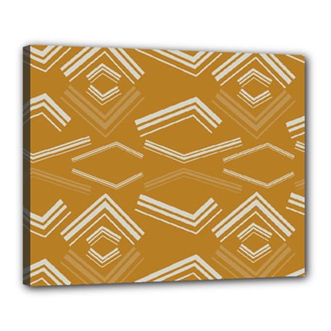 Abstract Geometric Design    Canvas 20  X 16  (stretched) by Eskimos