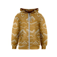 Abstract Geometric Design    Kids  Zipper Hoodie by Eskimos