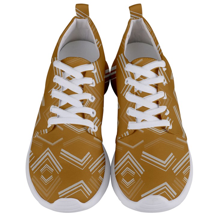 Abstract geometric design    Men s Lightweight Sports Shoes