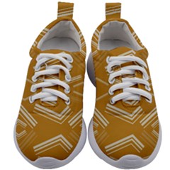 Abstract Geometric Design    Kids Athletic Shoes by Eskimos