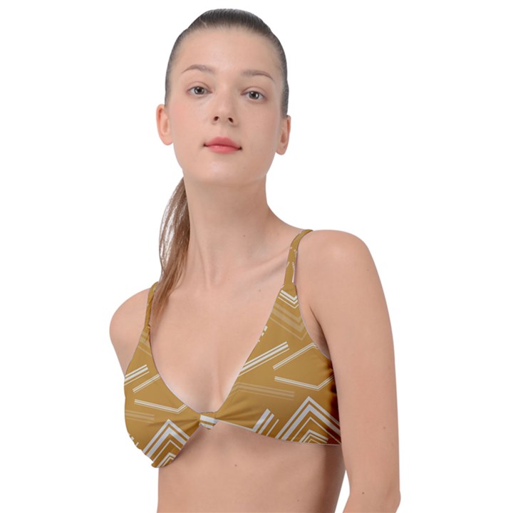 Abstract geometric design    Knot Up Bikini Top