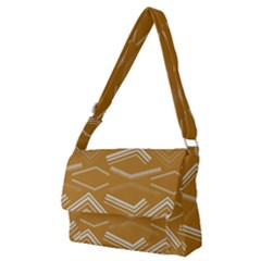 Abstract Geometric Design    Full Print Messenger Bag (m) by Eskimos