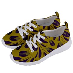 Folk Flowers Print Floral Pattern Ethnic Art Women s Lightweight Sports Shoes by Eskimos