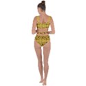 Folk flowers print Floral pattern Ethnic art Bandaged Up Bikini Set  View2