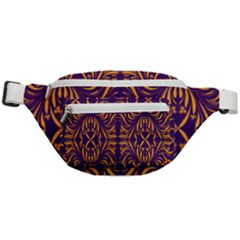 Folk Flowers Print Floral Pattern Ethnic Art Fanny Pack by Eskimos