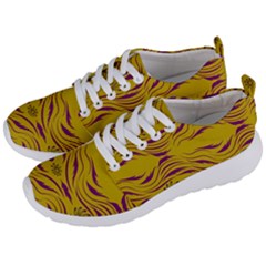  Folk Flowers Print Floral Pattern Ethnic Art Men s Lightweight Sports Shoes by Eskimos